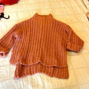 Saturday Sunday by Anthropologie hand knit Sweater